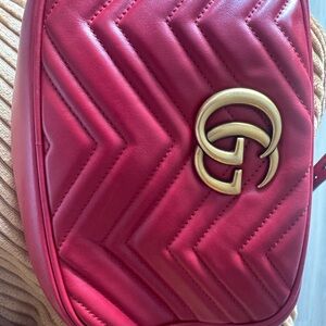 Authentic red Gucci Purse